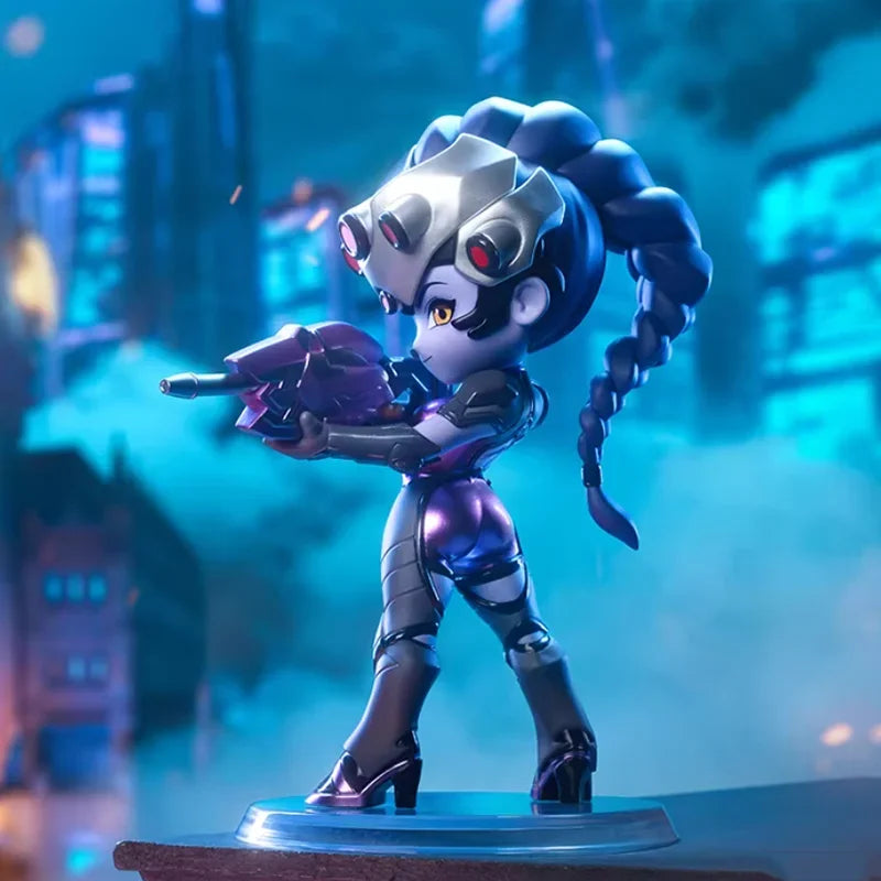 POP MART Overwatch Play of the Game Series Original-Blind-Box Überraschungs-Mystery-Box Niedliche Anime-Actionfiguren Ornamente Figuren