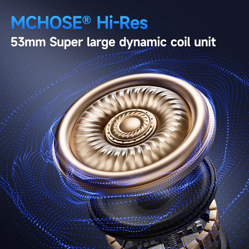 MCHOSE V9 PRO 7.1 Wireless Gaming Headset – Tri-Mode Low Latency Bluetooth 5.3 E-Sports Headphones with AI Noise Cancelling Mic for PC PS4 PS5