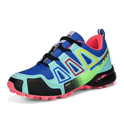 Mens Hiking Shoes Outdoor Off-road Anti Slip Leisure Mountain Camping Sneakers Unisex Comfortable Cushioning Travel Hiking Shoes