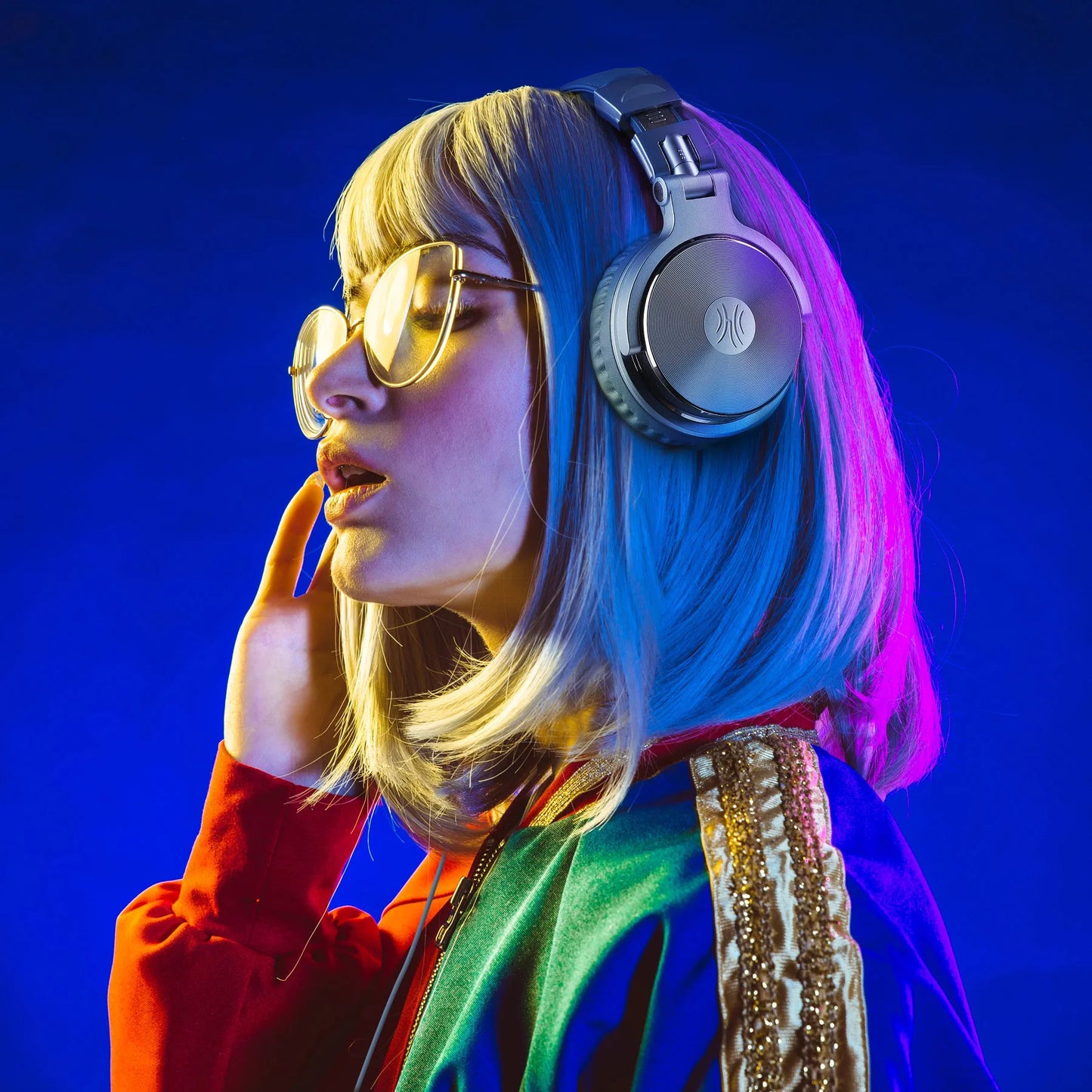 OneOdio Pro-10 Studio Monitoring Headphones – Wired HiFi Over-Ear Headset with 50mm Drivers, Deep Bass & Professional Audio