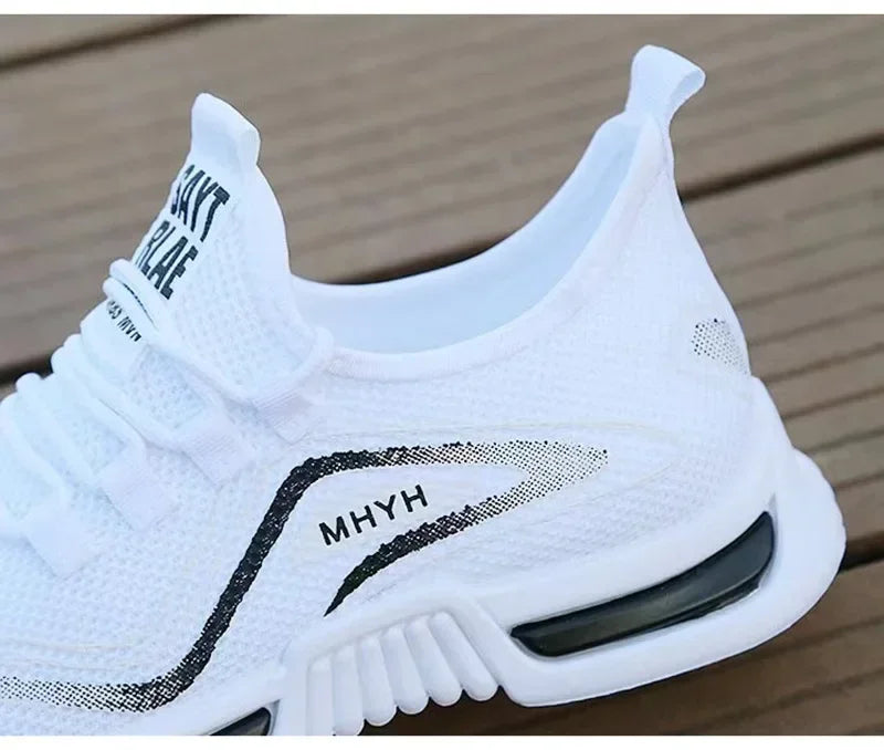 Męskie buty typu slip-on, modne trampki, męskie buty sportowe do biegania, oddychające buty na siłownię, do treningu i spacerów, buty do tenisa, antypoślizgowe buty do ćwiczeń