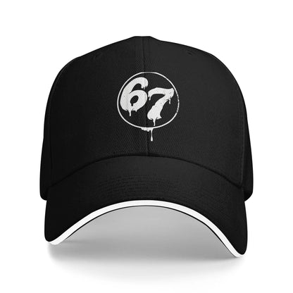 67 Six Seven 6-7 Baseball Cap Popular Steal Brainrot Gaming Meme Sandwich Caps Men Women Breathable Dad Hat Outdoor