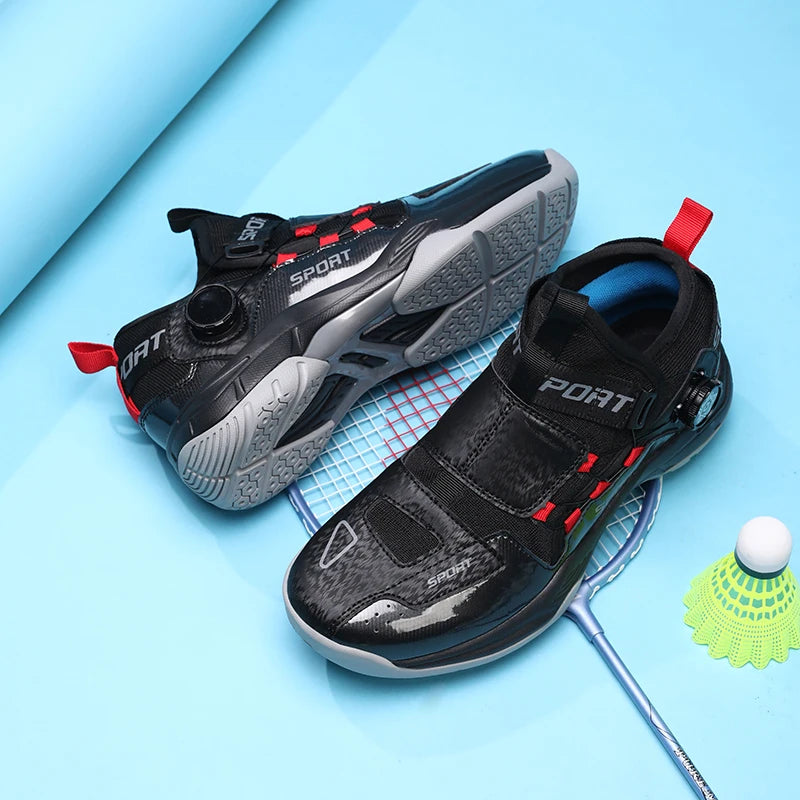 Badmintonsko til mænd, skridsikre og støddæmpende sko, tennissko i høj kvalitet, Pro sneakers til udendørssport for mænd og kvinder