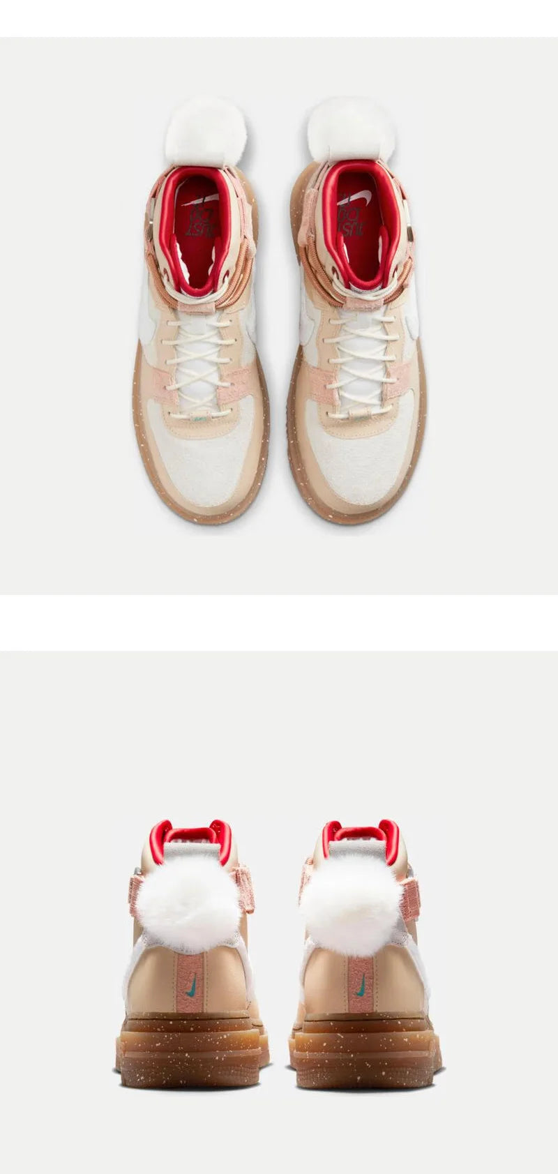 Оригинални дамски високи маратонки Nike AF1 HI UT 2.0 GCEL FD4343-102