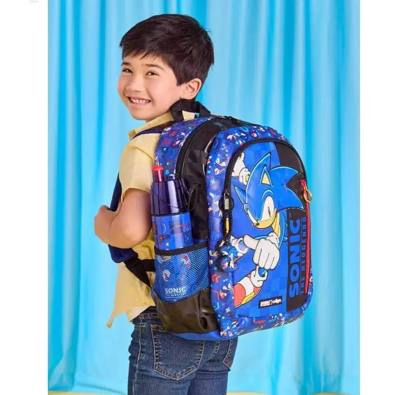 Children's Meal Bag, Large Sonic Backpack, Stress Relieving Backpack, Pencil Case, Super Hedgehog, Large Capacity Backpack, Gift