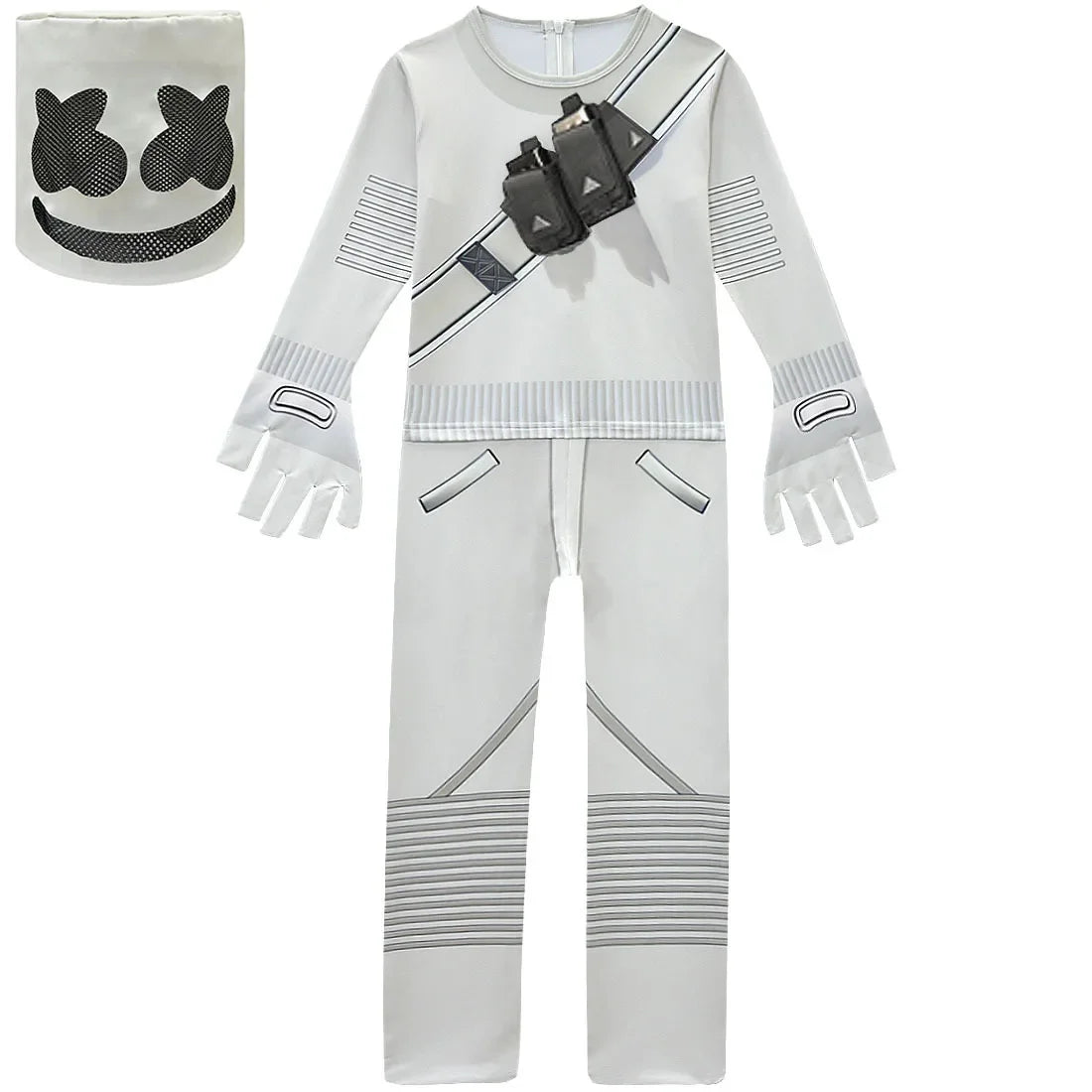 ❤★❤DJ-Guerillakampf-Kostüme Jumpsuits für Kinder Clown-Cosplay-Kleidung Halloween-Weihnachtskostüm Party Game Cos Fortnites Co★♥★