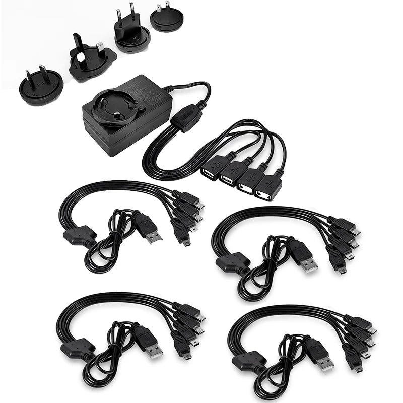 Auriculares inalámbricos Silent Disco RF LED para DJ y fiestas 863–865MHz/915MHz con iluminación LED de 3 canales y batería de 10H