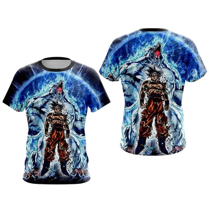 2026 Dragon Ball Z Men's T Shirt Vegeta Streetwear Trend Y2K Harajuku Summer Vegeta T-shirt Anime Saiyan Short Sleeved Goku Tops