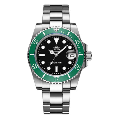 Reloj ADDIESDIVE de acero inoxidable para hombre, estilo business casual europeo y americano, reloj de cuarzo impermeable para deportes al aire libre
