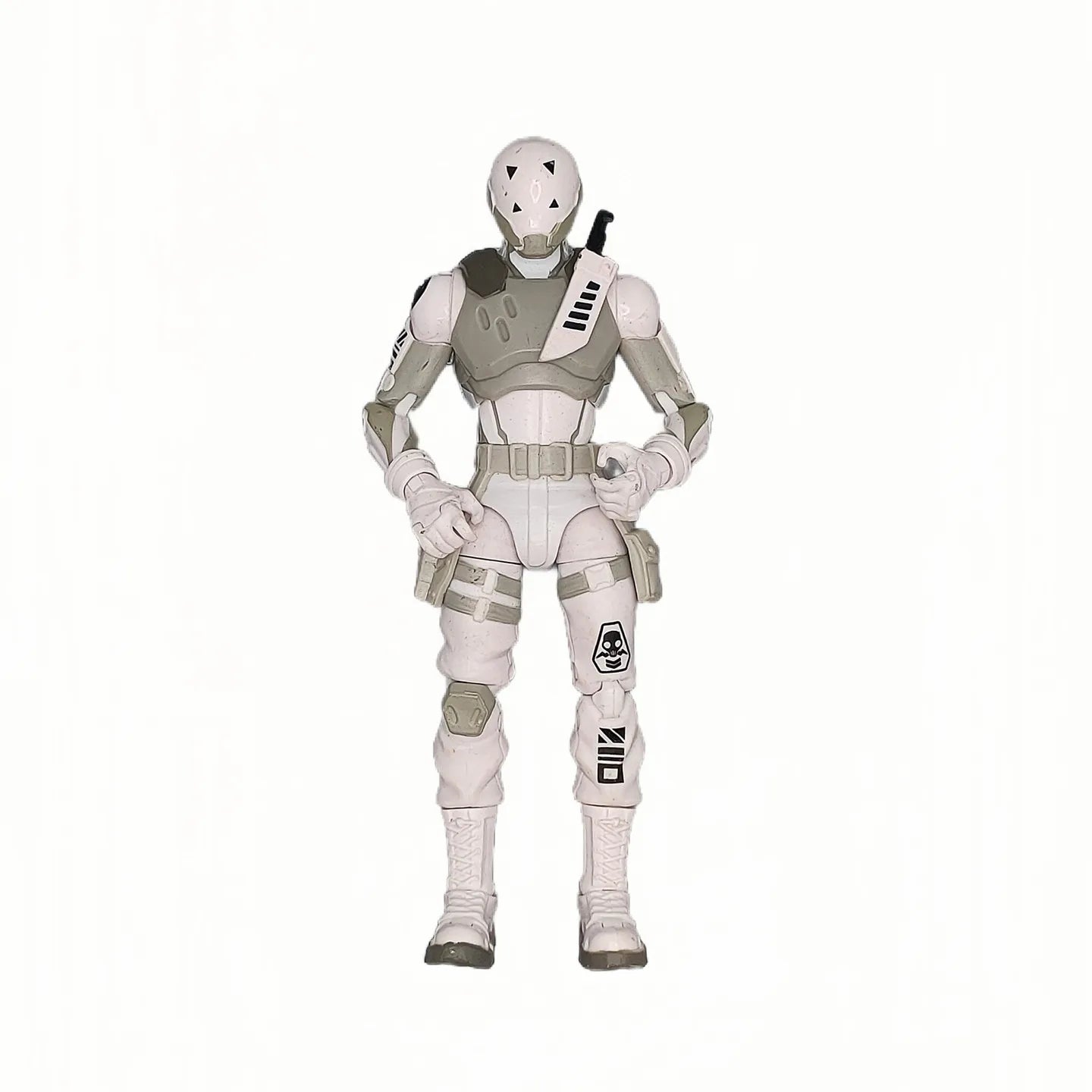 Neue Fortnite Trooper Sky Fox Raven Black8 Spielfigur – bewegliche Cartoon-Actionfigur, cooles dekoratives Ornament und Spielzeug
