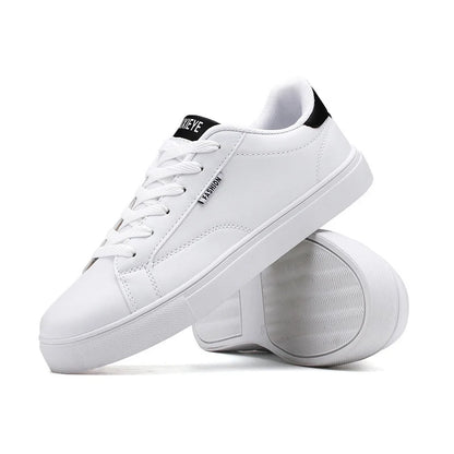 Zapatillas casuales de skate para hombre, blancas, para exteriores y ocio, transpirables, para caminar, planas, Chaussure Homme 39-48