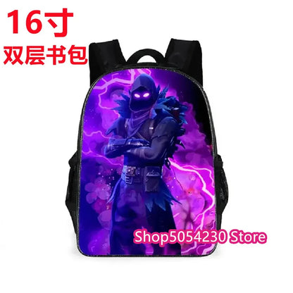 Zaino Fortnited 3PCS per ragazzi, Victory Game, 16 Inch, resistente all’acqua, per scuola materna, zaino scolastico cool per scuola elementare