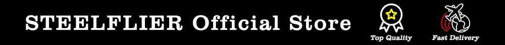 STEELFLIER Official SF745 Luxury Small Quartz Watch Super Luminous VH31 Mute Movement 20Bar Waterproof Unisex Fashion Dive Watch