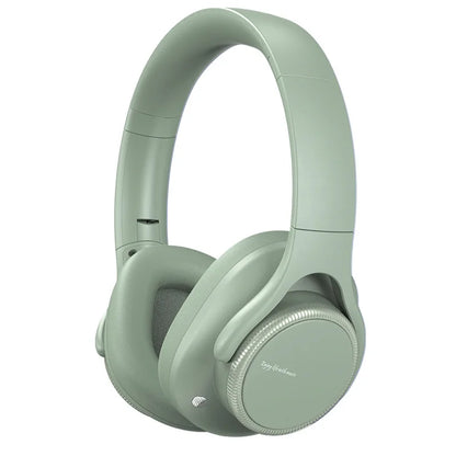 Casque sans fil Bluetooth 6.0 ANC (réduction active du bruit) avec haut-parleurs de 40 mm, autonomie de 50 h, molette de volume rotative, audio supra-auriculaire