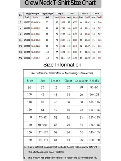 Dragon Ball Japanese Anime Goku Men's T-shirt Summer Cotton Boy Y2k Harajuku Children's Parent-child Leisure Short Sleeves
