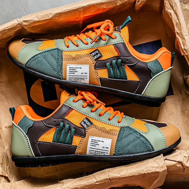 Trendy, afslappet sports- og outdoor-vandremode til mænd, komfortabel streetwear