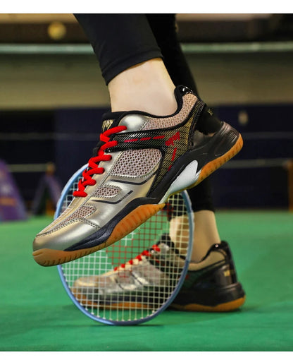 2025 New Professional Badminton Shoes Sneakers Men's Tennis Breathable Anti-Slippery Volleyball Sport Shoes for Men and Women