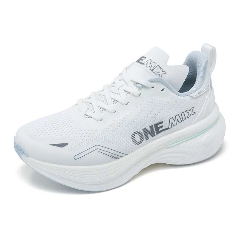 ONEMIX 2026 New Cushioned Running Shoes for Women and Men Lightweight Fashion Outdoor Sneakers Road Sports Shoes Training Jogging Fitness