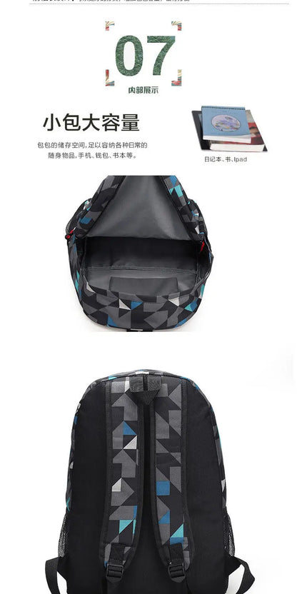 Minecraft Enderman Creeper Graphic Printed Backpack Large Capacity Lightweight Fashion Casual For Daily Travel Outdoor Leisure
