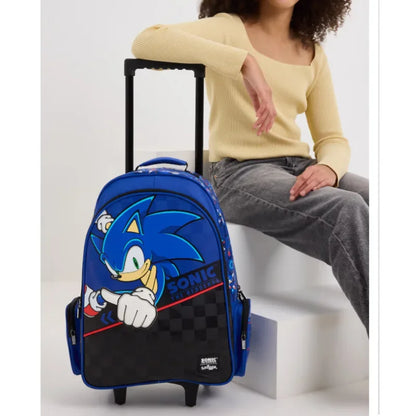 NEW High-quality Original Blue Boy Sonic Children's Backpack Cartoon Stress-relief Bag Hedgehog Anime Stationery Student Gift