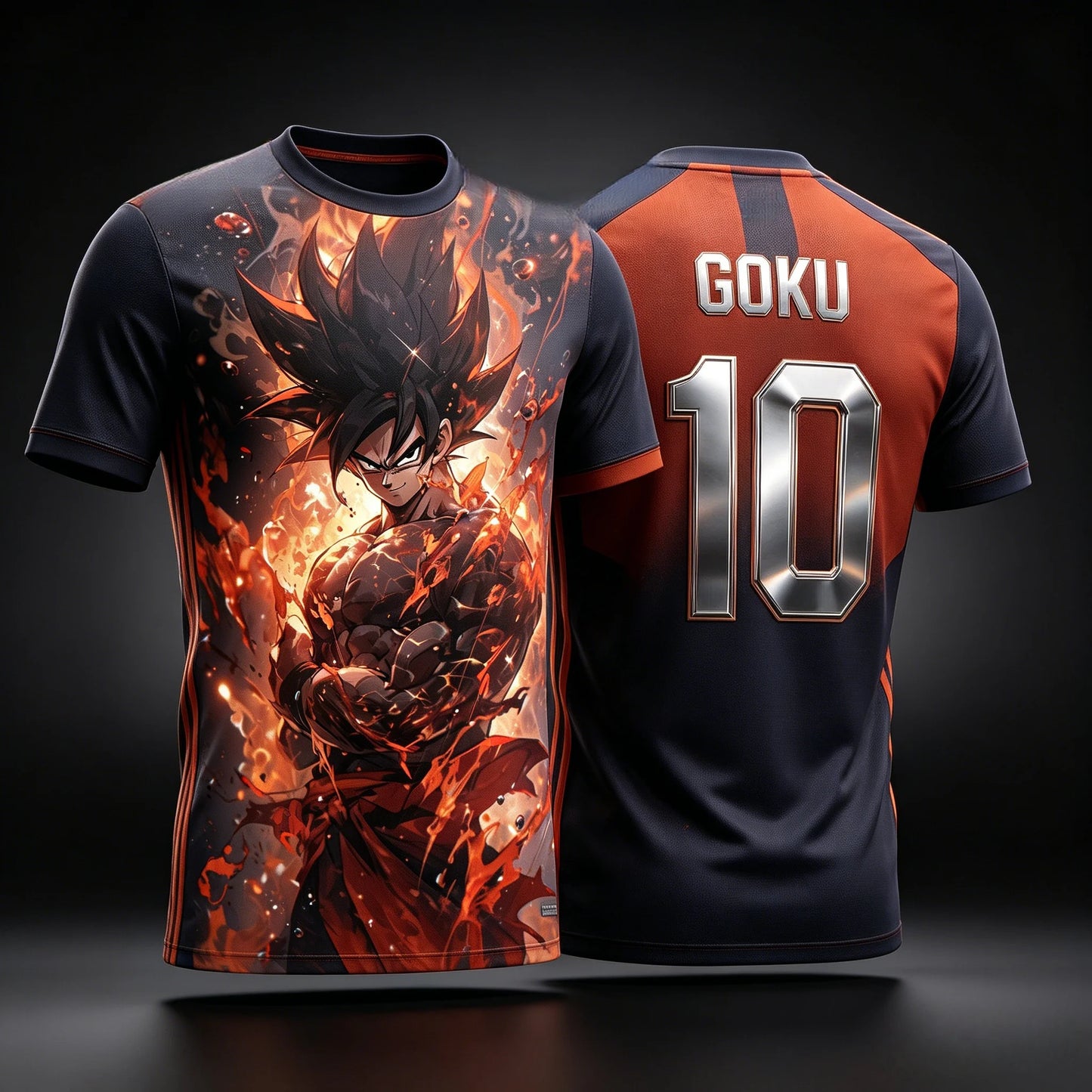 2026 Summer Dragon Ball Retro Fitness T-shirt Men's Oversized 3D Printed Short-sleeved Family Unisex Children's Sports Shirt