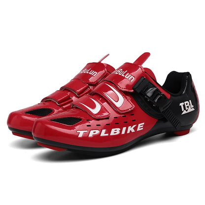 New Men’s and Women’s Bicycle Shoes Outdoor Cycling Shoes with Three Functional Soles Professional Training Shoes