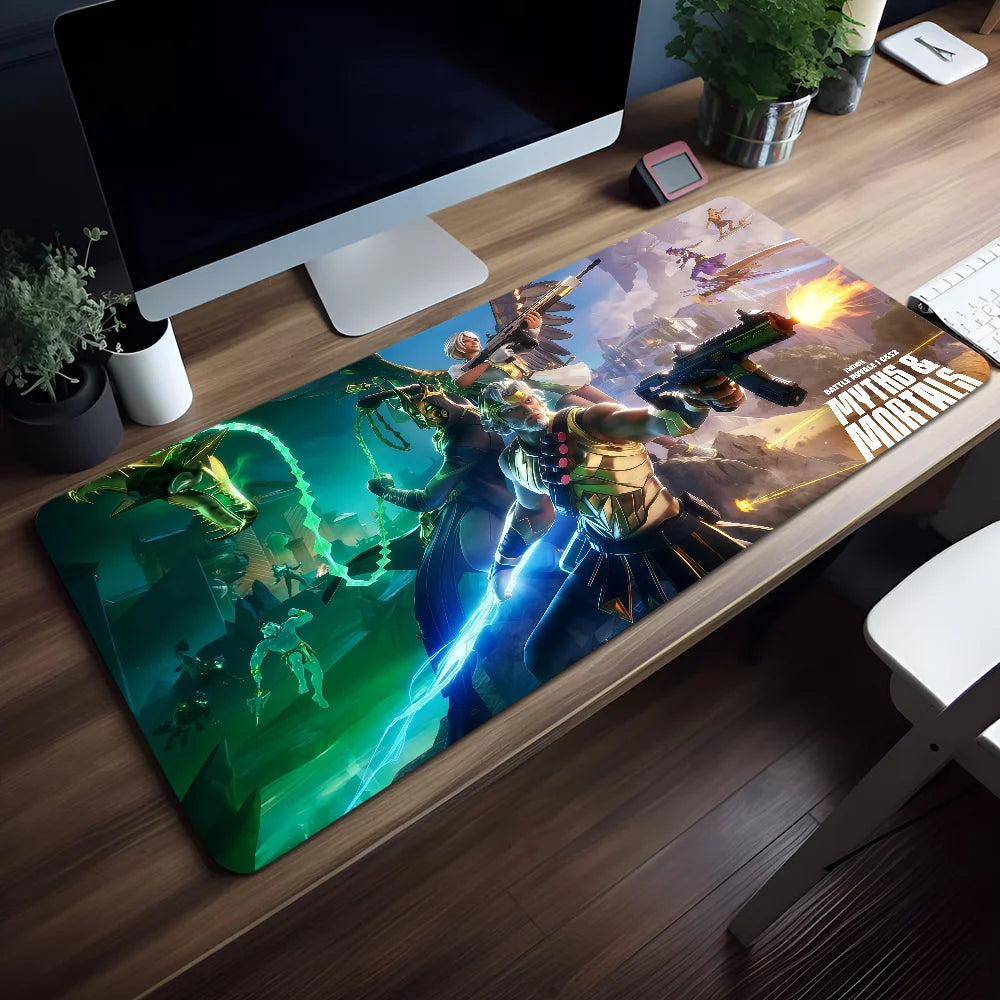 Mouse Pad Shooting MousePad Non-slip Lockedge Office Student F-FORTNITE Game Gaming Thickened Survival Large Writing Pad Cushion