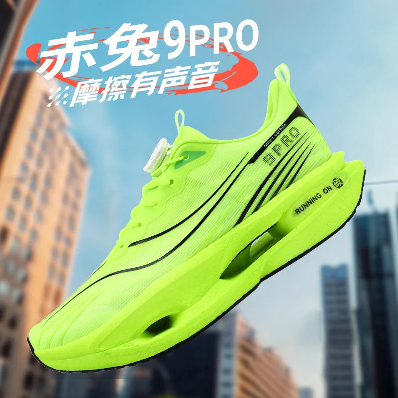 Running Shoes Carbon Board Speciality Marathon Men Sports Breathable Lightweight Women's Comfortable Athletic Nonskid Sneakers