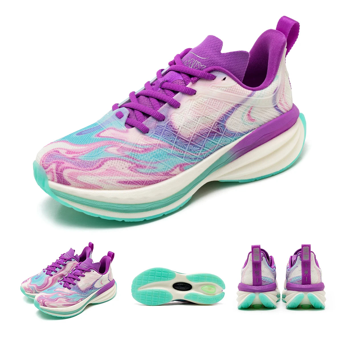 ONEMIX 2025 Chinese Sports Shoes, New Shock-Absorbent Men’s Running Shoes, Non-slip, Breathable, Lightweight Outdoor Women’s Sneakers