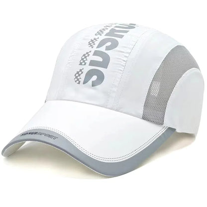 Stay Protected in Style: UV Protection Baseball Cap with Quick-Drying Soft Top, Breathable Strapback for Hiking, Fishing & Outdo