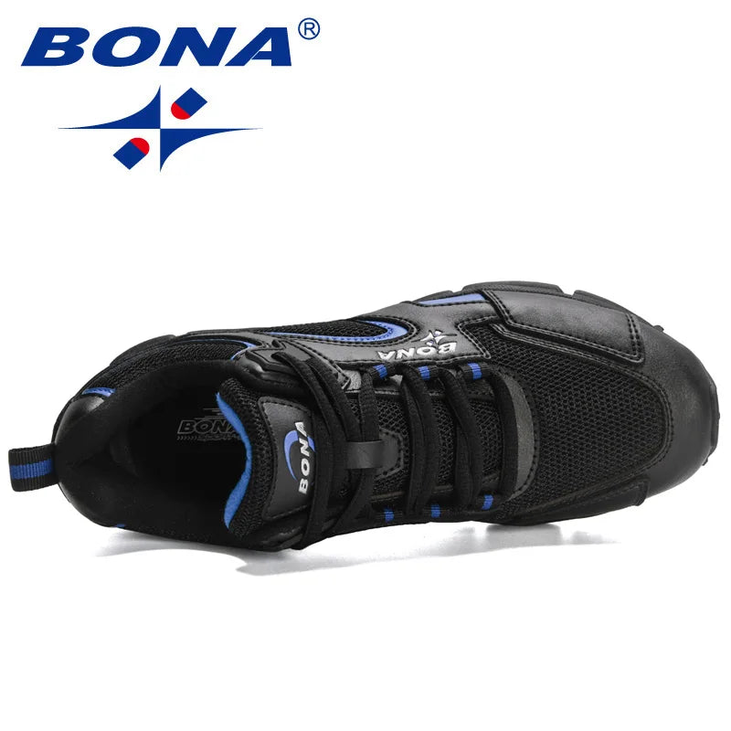 BONA  New Designers Running Shoes Breathable Outdoor Sports Shoes Women Lightweight Sneakers Ladies Comfort Athletic Shoes