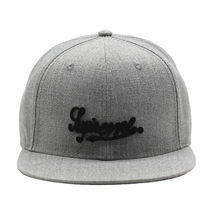 Embroidered Full Closed Fitted Cap Hat New York Size Trucker Bboy Men Bill Hip Hop Plain Baseball Snapback Flat Visor Brim Era
