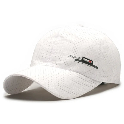 Summer UV Protection Caps Men Quick Drying UPF 50+ Baseball Travel Sun Cap Fashion Breathable Sunshade Outdoor Fishing Hat