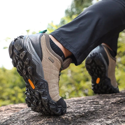 HUMTTO Wanderschuhe für Herren, luxuriöse Designer-Winter-Kletter- und Trekking-Sneaker aus Leder, Outdoor-Sport- und Arbeitsschuhe für Herren 110282A