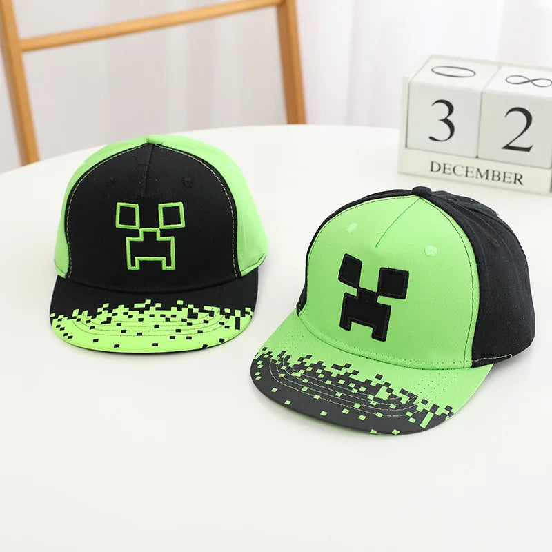Casquette de baseball unisexe « Totem of Undying Hat » pour cosplay, style cyberpunk, motif pixel, accessoires de plein air