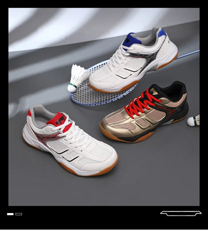2025 New Professional Badminton Shoes Sneakers Men's Tennis Breathable Anti-Slippery Volleyball Sport Shoes for Men and Women