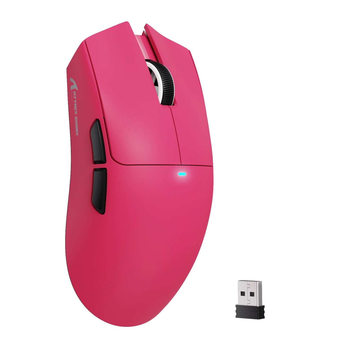 Mouse gaming wireless ATTACK SHARK X11SE, tri-mode, superleggero 63g con sensore PAW3311, 22000 DPI, batteria 300mAh, doppio driver