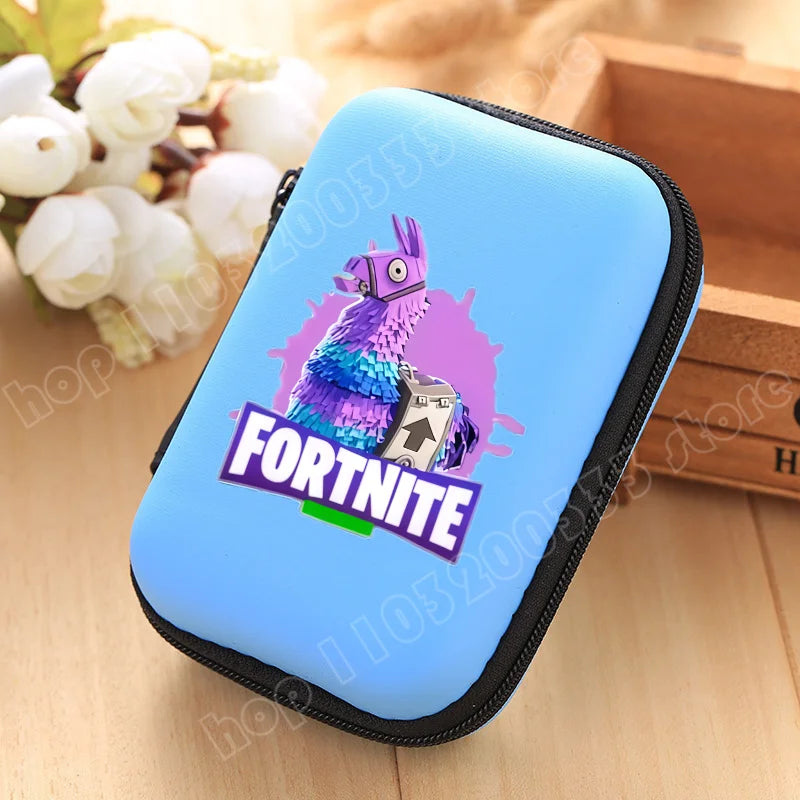 Neue Fortnite-Aufbewahrungstasche, multifunktionaler Organizer für Datenkabel, Ladegerät und Reise-Kopfhörer, Schutzhülle, Geburtstagsgeschenk für Kinder
