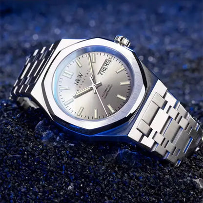 CARNIVAL Men's Mechanical Watch Brand Luxury Sapphire NH36 Movement Automatic Wrist Watches 50m Waterproof for Men