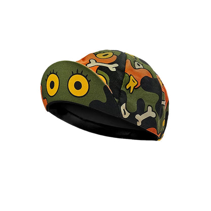 style Casquettes de cyclisme Casquettes de sport d'été respirantes pour le vélo Séchage rapide Polyester Casquettes noires et bleues Classiques