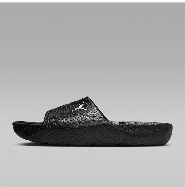 Sandali da bagno uomo Nike Genuine Jordan con texture effetto crack HQ2163-001