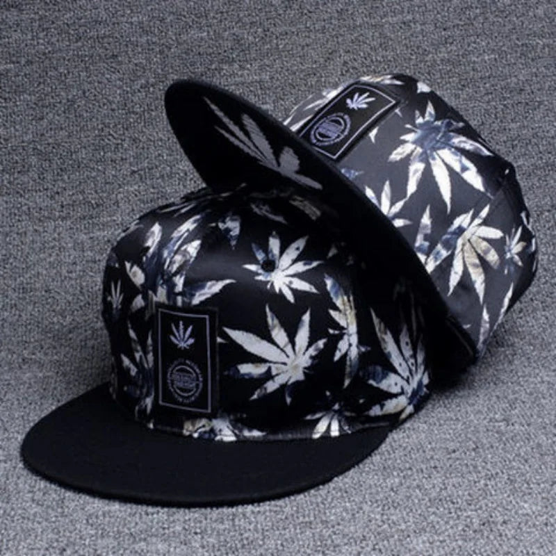 Men's Letter Embroidery Tide All-match Flat Brim Baseball Cap Ladies Summer Hip-hop Hat Outdoor Shade Adjustable Peaked Cap