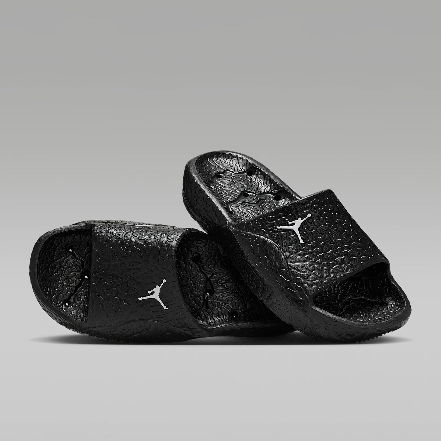 Sandali da bagno uomo Nike Genuine Jordan con texture effetto crack HQ2163-001