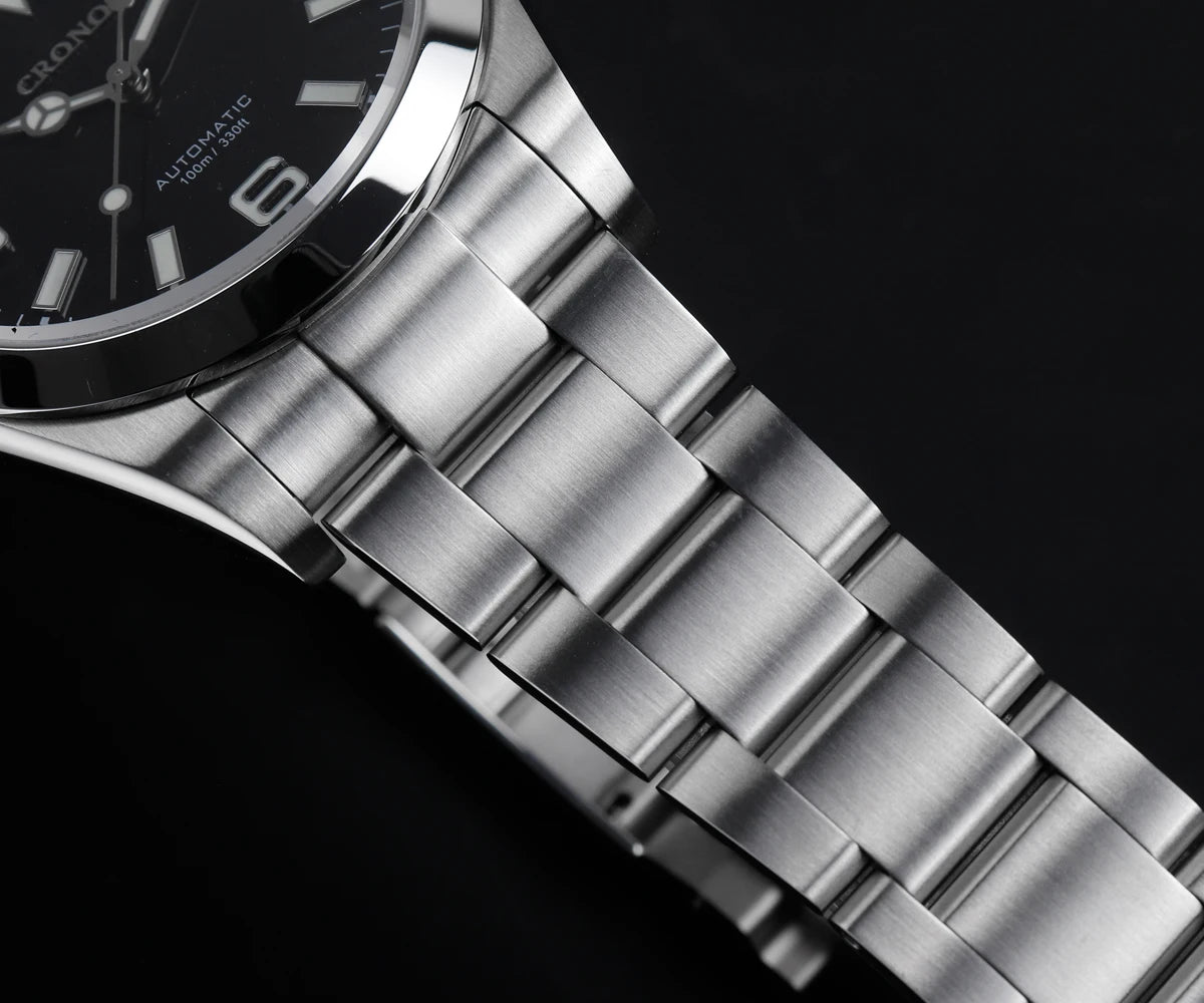 Cronos Luxury Men Watches 36mm Explore Climbing Series Couples Sport Watch NH35 PT5000Unisex Automatic Mechanical Watch 10Bar