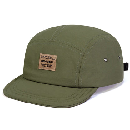 Unisex WOOD SOON Letter Label Quick Drying Baseball Caps Spring Summer Outdoor Adjustable Casual Hats Sunscreen Hat Sports Cap