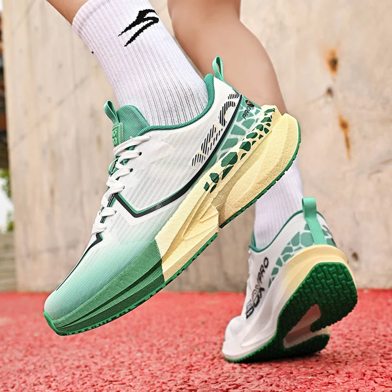 Scarpe sportive da uomo, nuove scarpe da maratona casual, leggere, da running, giovanili, comode in mesh con ammortizzazione, per fitness outdoor