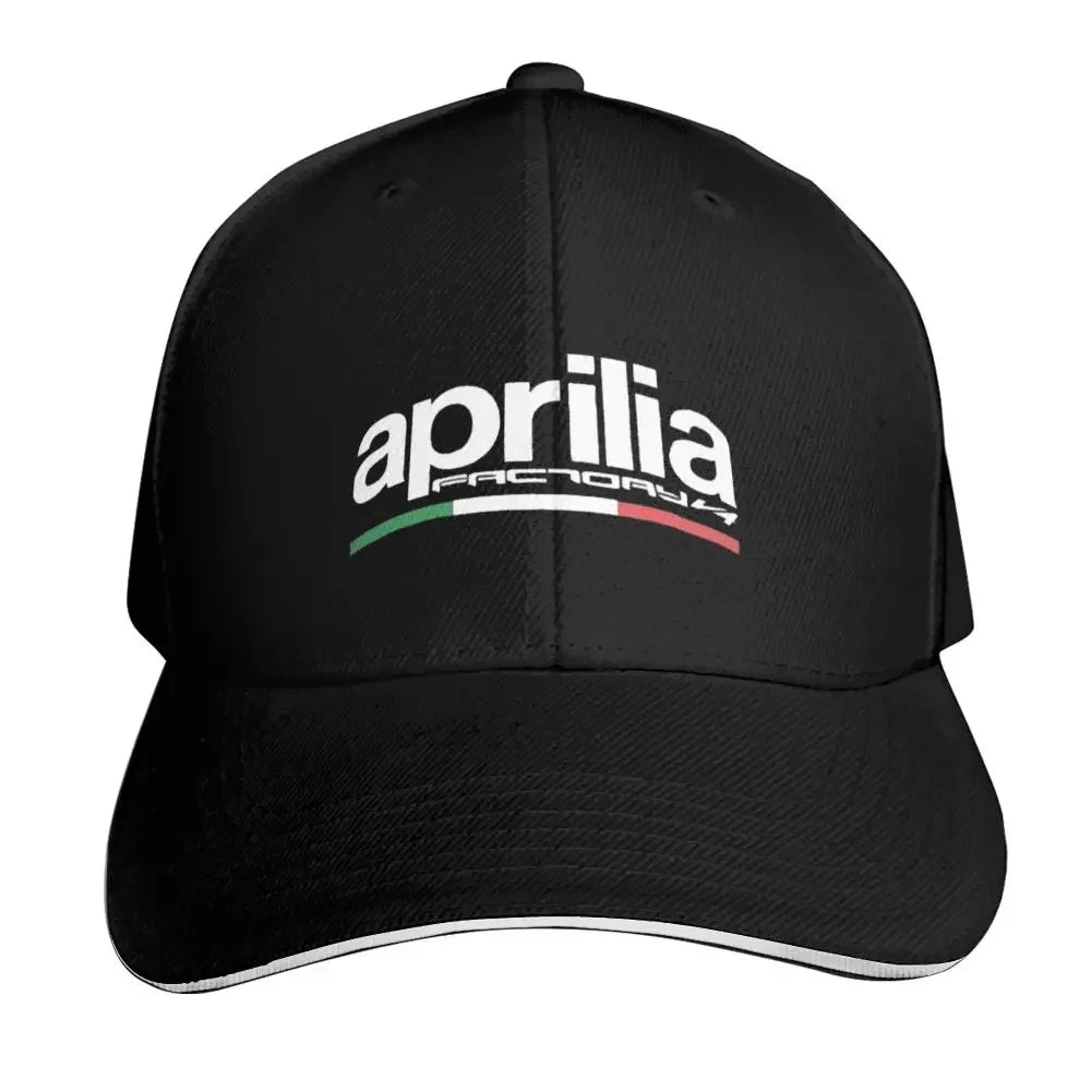 White Red Green Aprilias Racing Hiking Baseball Caps Women Men Adult Male Beach Sunscreen Hat Snapback Cap