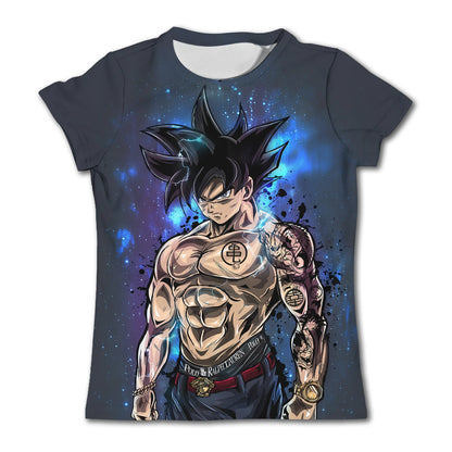 Men's T-shirts Dragon Ball Z T-shirt Boys Clothes Children's Clothing Summer Short Sleeve Kids Cartoon Tee Tops Baby Boy T Shirt