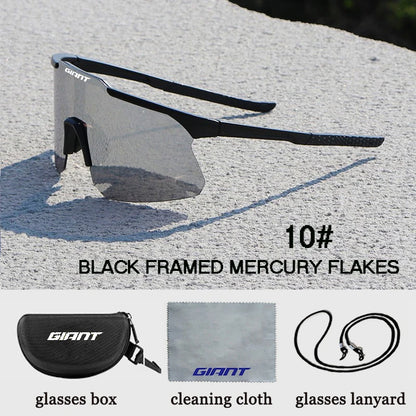 giant cycling sunglasses MTB Road Bicycle men and women Outdoor Lenses With case skiing goggles