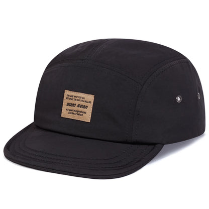 Unisex WOOD SOON Letter Label Quick Drying Baseball Caps Spring Summer Outdoor Adjustable Casual Hats Sunscreen Hat Sports Cap
